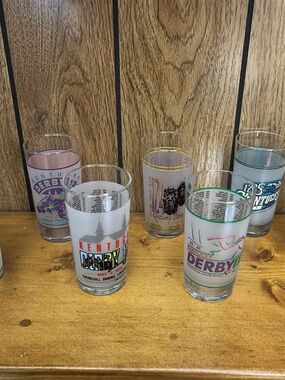 Kentucky Derby Collectible Glasses
